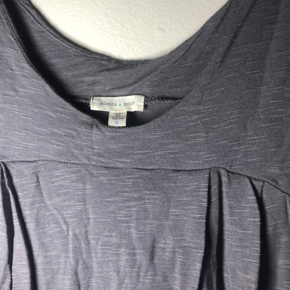 Flowy Silence + Noise, Grey, Cropped Tank -Size Small - Picture 6 of 6